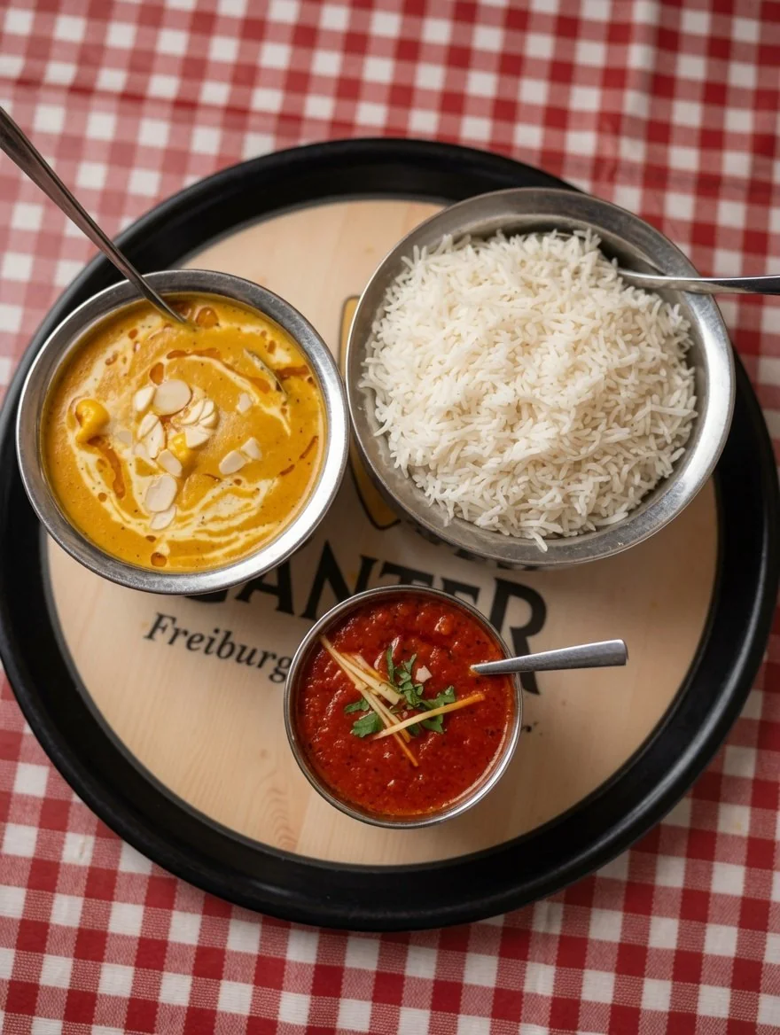 Cremiges indisches Curry mit frischen Gewürzen