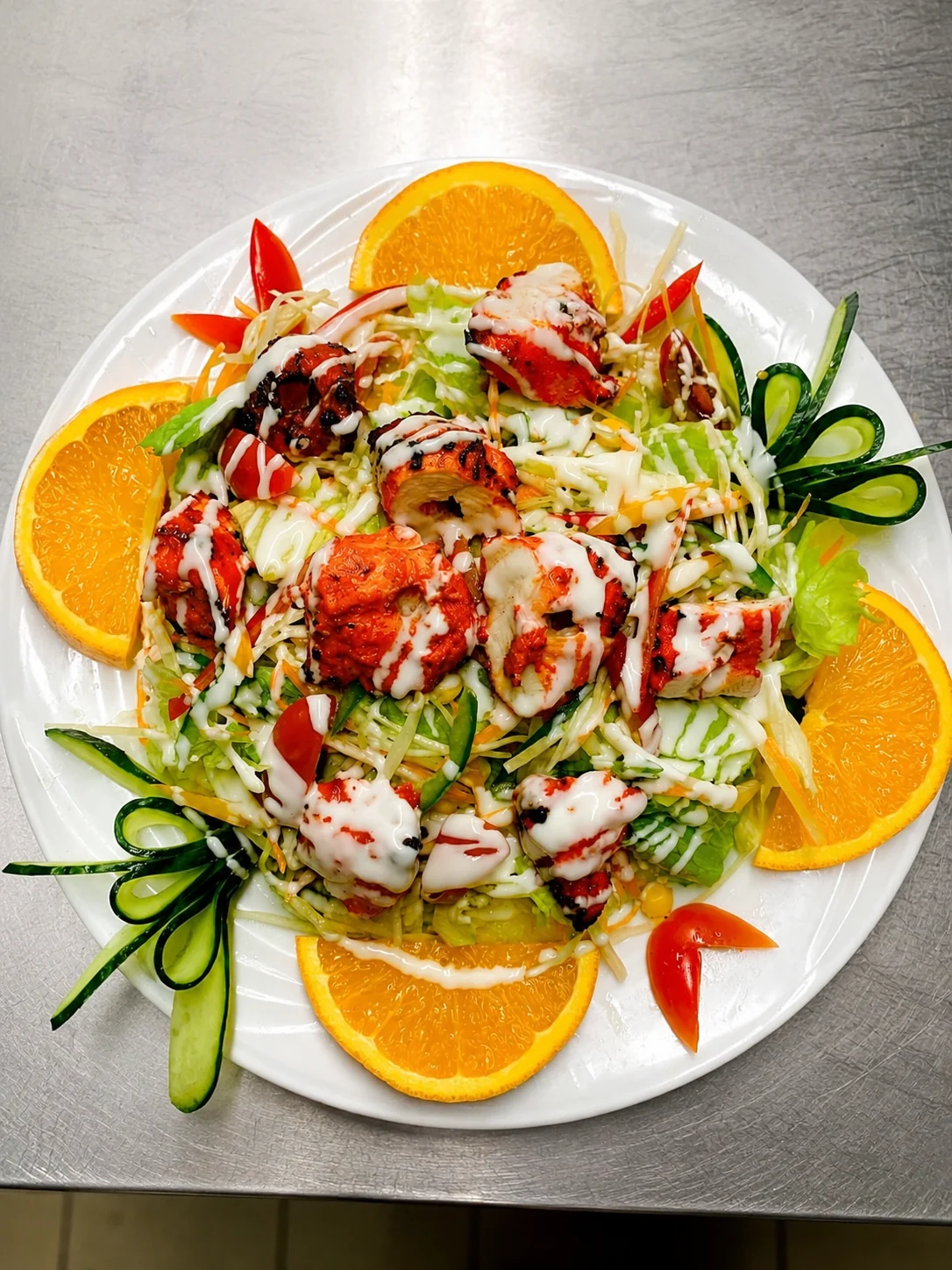 Frischer indischer Salat